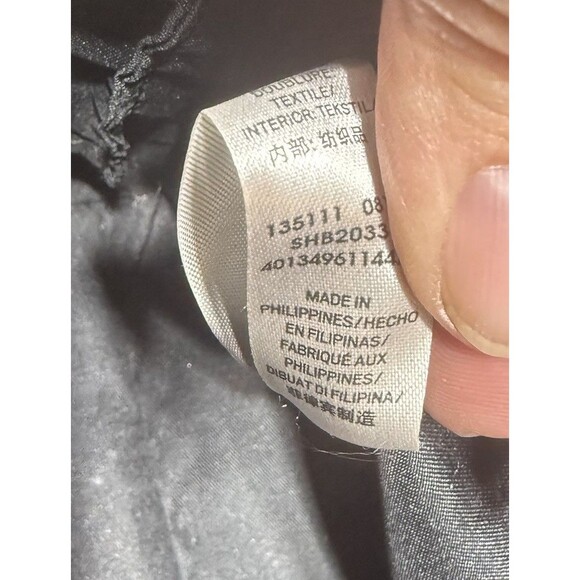 Fossil Sydney Satchel Shoulder Bag Black Brown Leather  Double Handles - Picture 11 of 11